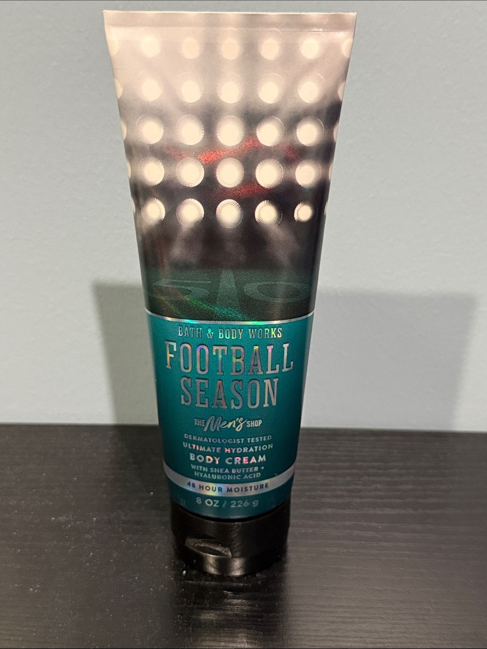 Bath & Body Works Football Season Men's Shea Body Cream Lotion 8 oz